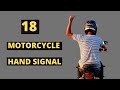 18 Universal motorcycle group riding hand signal - Motorcycle Hand Signal for riding