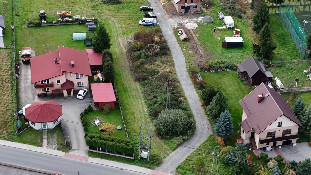 Działka w sercu Mucharza, blisko Jeziora Mucharskiego – gotowa pod budowę domu - Działka - Sprzedaż - Wadowicki, Mucharz