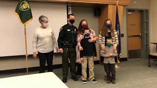 Promotion of David K. Hobbs, Jr. to the rank of Chief of Police
