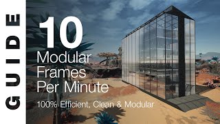 [UPDATE-5] 100% EFFICIENT Modular Frame Factory - 10 / minute [SATISFACTORY GUIDE] screenshot 3