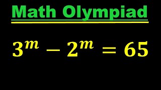 Math Olympiad | How to solve for "m" in this math problem? @MathOlympiad0