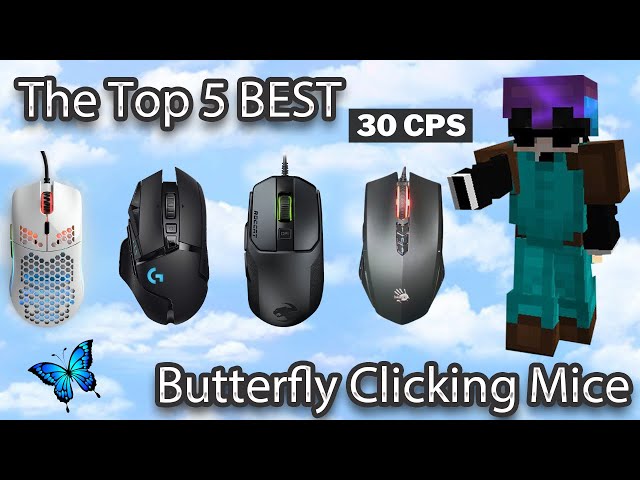 Best mouse for butterfly clicking in 2023