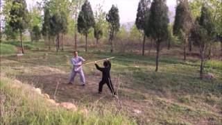 Training my wife in Kung Fu
