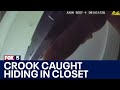 Burglar caught hiding in closet | FOX 5 News
