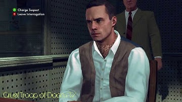 L.A. Noire: Perfect Interrogation - McCaffrey at Central Station [Secretary Murder Case]