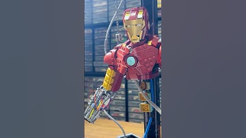 My LEGO Iron Man construction workshop moc #lego #marvel #ironman #moc #creative #legomarvel