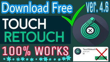 TOUCH RETOUCH FREE DOWNLOAD EDITING ONLY 1MIN