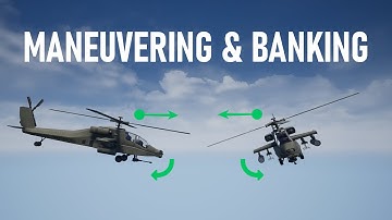Unreal Engine 5 - Helicopter Maneuver and Banking (ALS #172)