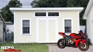 10x20 Solar Shed (Less than $10,000)