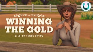 starting a let's play (create a sim) | winning the gold  sims 4 horse ranch