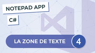 Créer une application Windows Forms C# de A à Z - 04 - Création de la RichTextBox