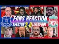 Liverpool fans devastated reaction to everton 20 liverpool  premier league