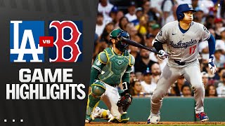 Dodgers Vs. Red Sox Game Highlights 72525 Mlb Highlights