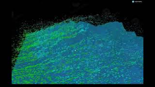 Celebrity 3D terrain flow field simulation | 3D wind field Wealth