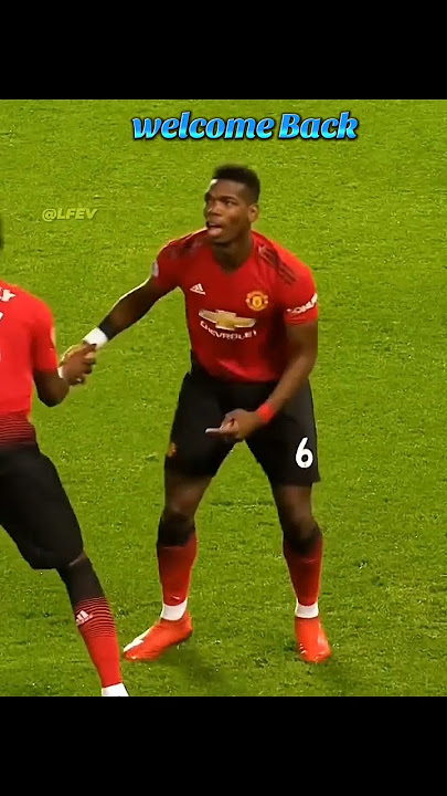 welcome back Pogba #pogba #football #fifa