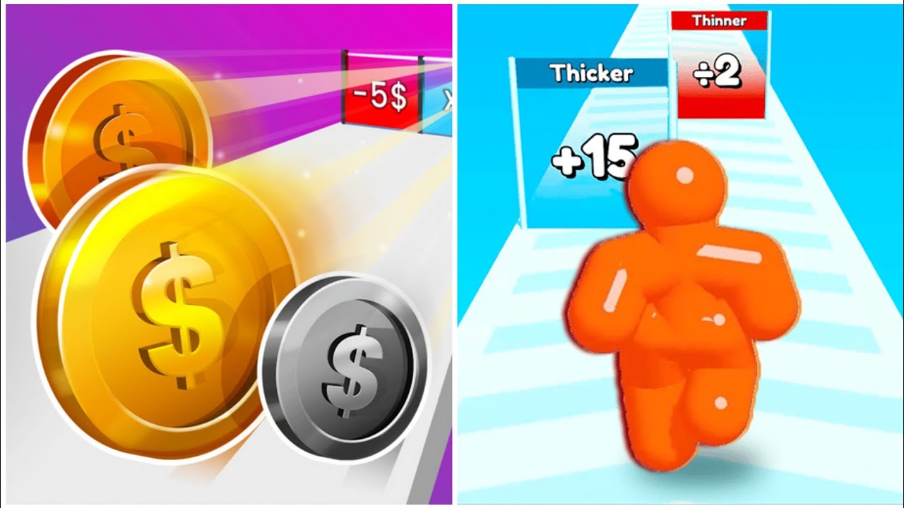 ▶️Tall man run 🆚money rush | EASY PEASY GAMING| #tallmanrun #moneyrush