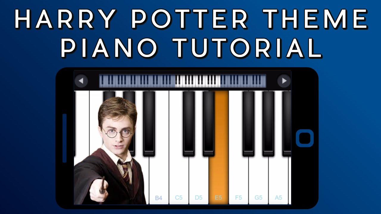 Harry Potter Theme Easy Piano Tutorial With Notes - Key Speaks