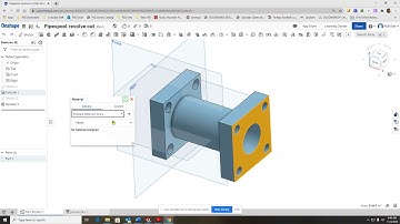 Assigning material and finding the mass in Onshape