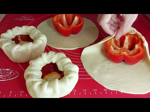 НОВИНКА! СКОРЕЕ СОХРАНЯЙТЕ РЕЦЕПТ! БЕСПОДОБНО ВКУСНАЯ ВЫПЕЧКА! ВСЕ В ВОСТОРГЕ! Необичная САМСА!🔥