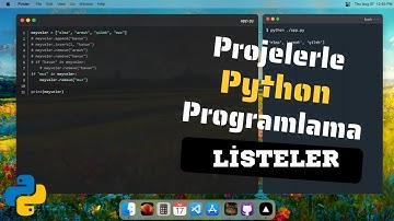 Projelerle Python Programlama | Listeler