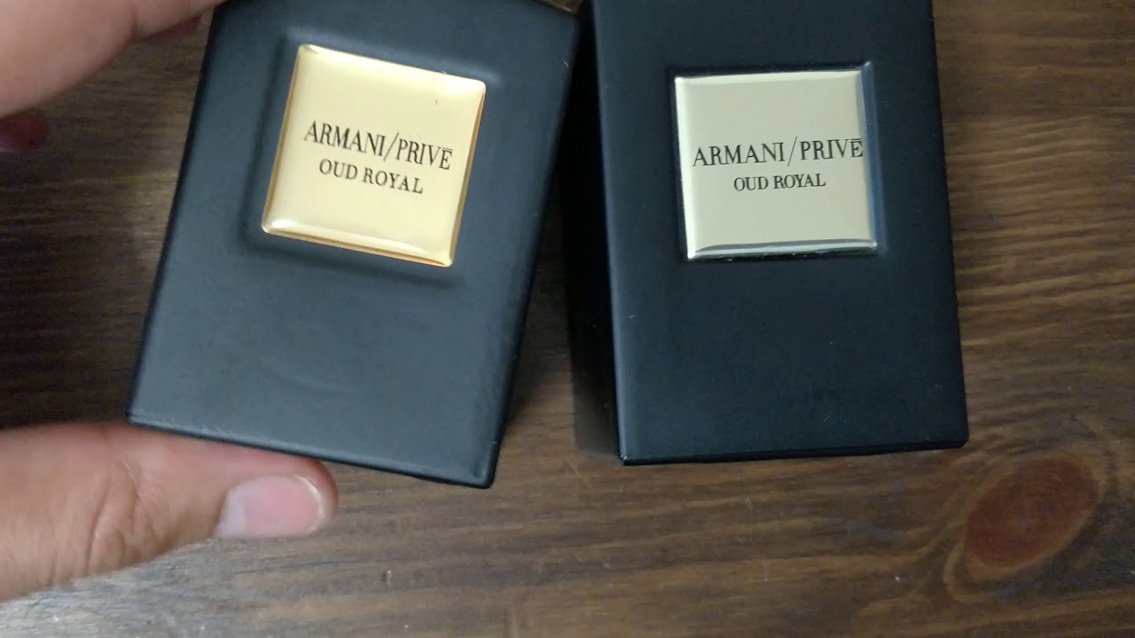 Armani Prive (Oud Royal) REAL vs FAKE 