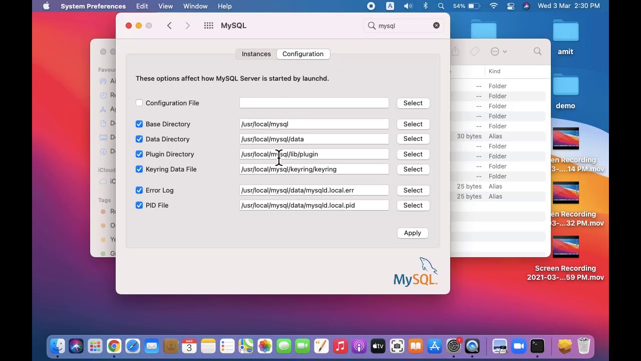 Uninstall Mysql Mac