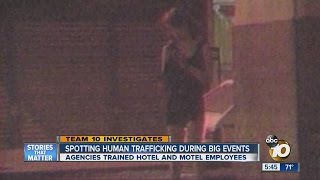Team 10: Spotting human trafficking during big events