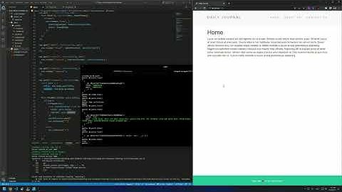 Mongoose Tutorial - Simple Blog using EJS, Express, JS, Mongoose