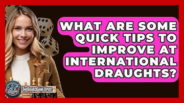 What Are Some Quick Tips To Improve At International Draughts? - The Board Game Xpert