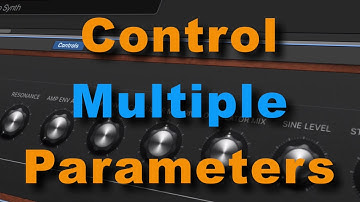 Control Multiple Parameters (Smart Controls) | Logic Pro X
