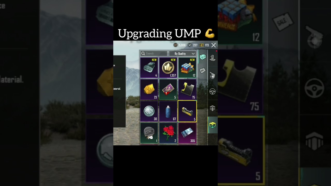 upgrading my new UMP skin 🤑 