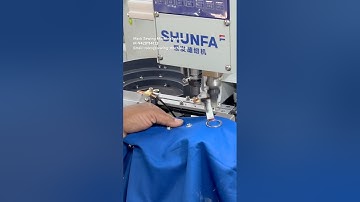 Button Attaching Machine #sewingmachine#buttonattachingmachine#garmentmachinery