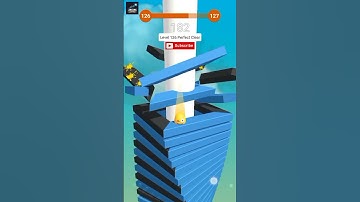 Stack Ball 🔥 Level 126 Perfect Clear in One Go 😱 | Insane Speed Run! #gaming #stackball #games