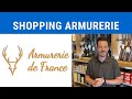 Shopping armurerie 3 dcouverte de larmurerie de france  dans le 78 yvelines