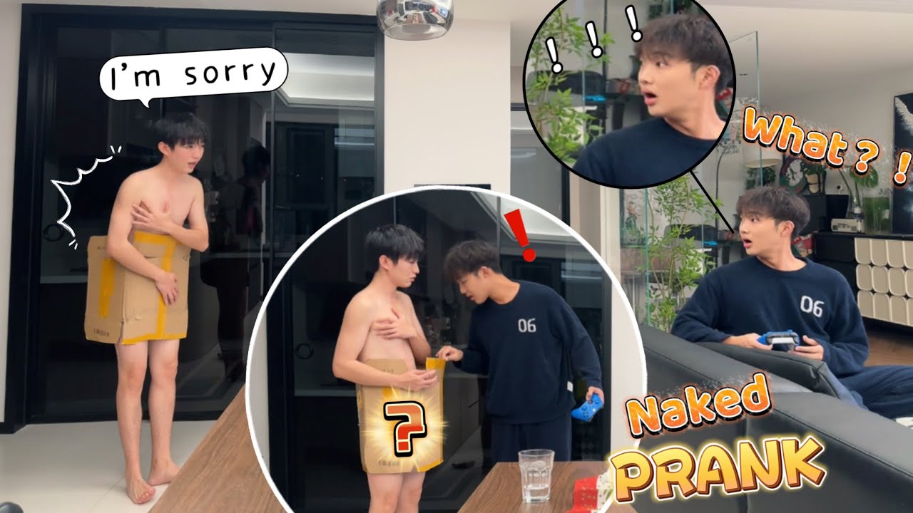 Мой парень вернулся с вечеринки совершенно голым, если не считать картонной коробки...😳