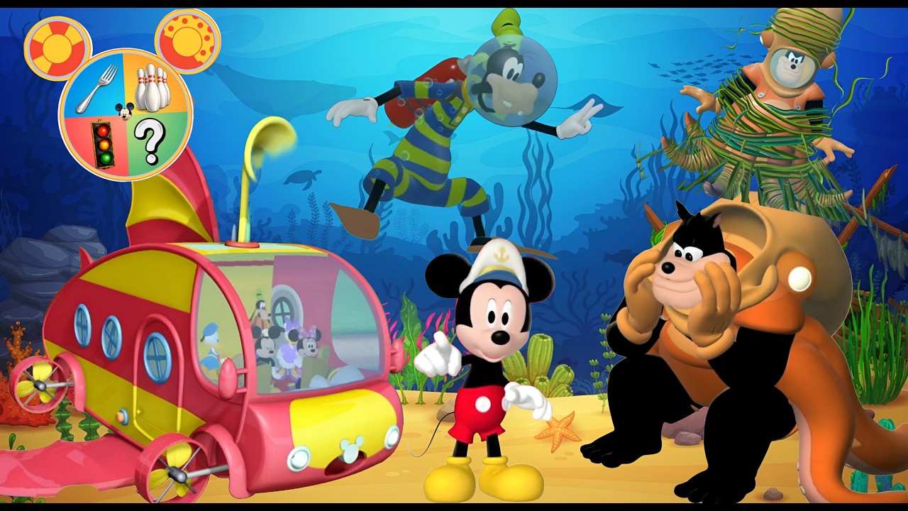 Sea Captain Mickey : all Compilation : Mickey mouse clubhouse