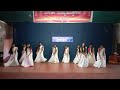 Dance performance  childrens day  class tenth students girls 202223  jhs adyanadka