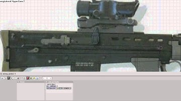 sa80 blender modeling