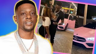 Boosie's daughter Tori GOES OFF on him after he takes her car! 