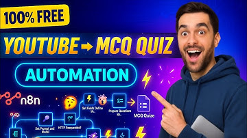 Transform any YouTube video into an interactive MCQ quiz on Google forms by AI