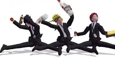 MMD - Naruto On Crack - Part 2 ( NaruSasu Complication )