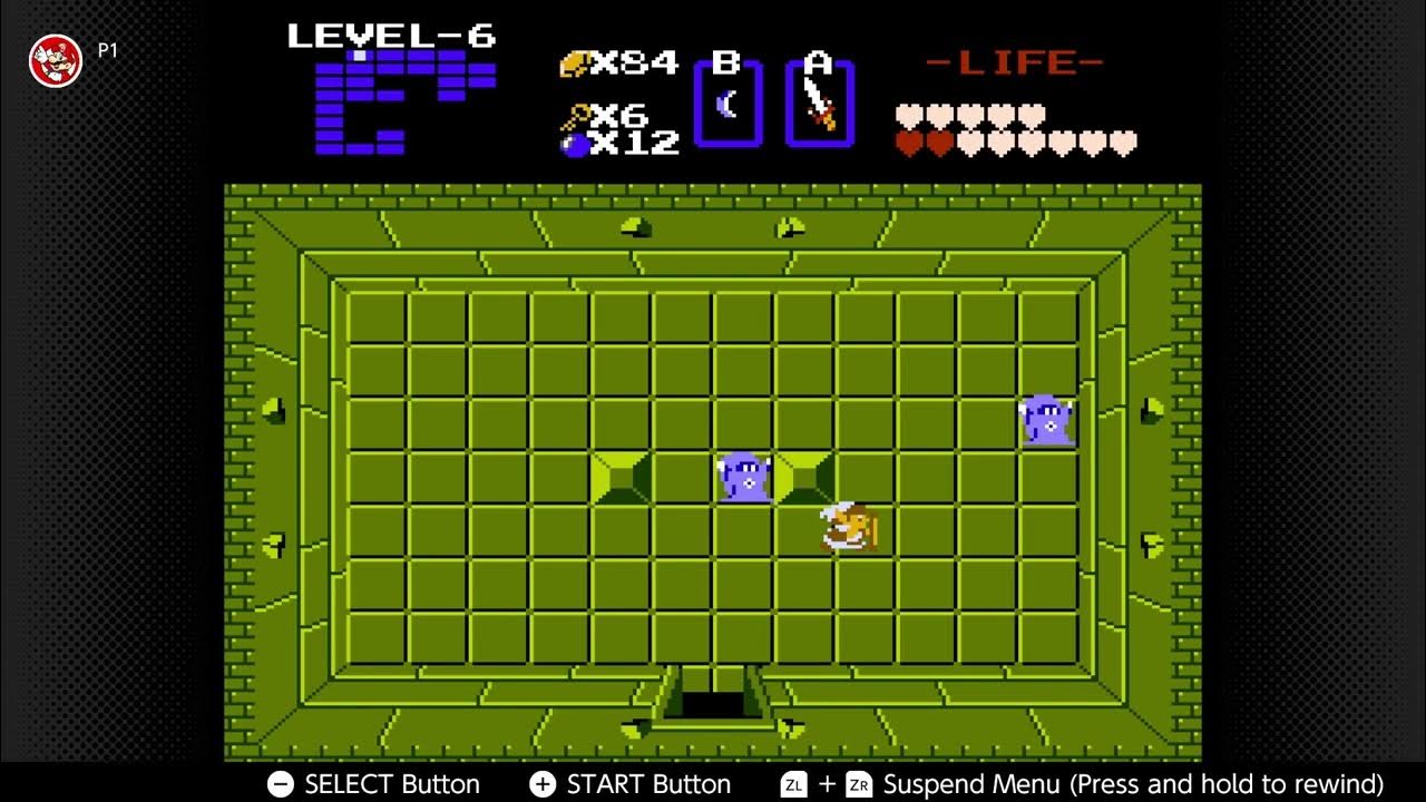 legend of zelda NES how to get wand and beat level 6 YouTube