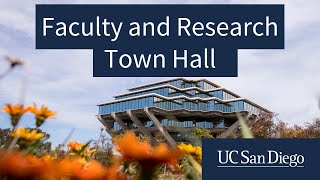 Faculty and Research Town Hall (March 13)