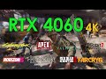 RTX 4060 4K Test