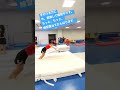 小学2年生、ロンダートandバク転😊