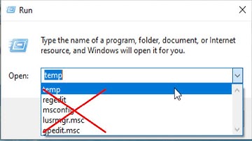 How to clear run history in windows