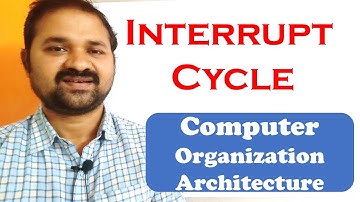 Interrupt Cycle in Computer Organization || Flowchart || Computer Architecture