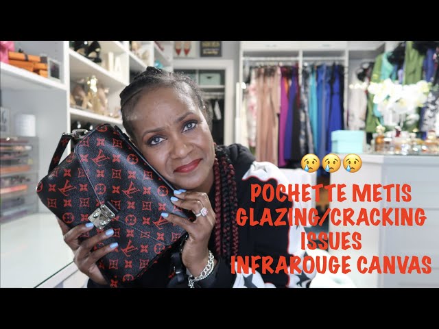 NEW preloved LOUIS VUITTON BAG REVEAL!! infrarouge edition- What I got  myself for Christmas 