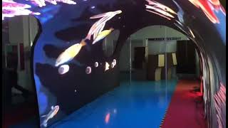 Гибкий светодиодный LED-тоннель - аренда на мероприятия