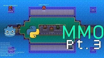 Making an MMO with Godot & Python Lesson 3: Moving around!
